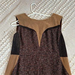 A "Nougat London"  brown shift.